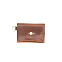 Glad & Young Studio - GYS GYS BA - Solid Leather Dot Wallet, Brown