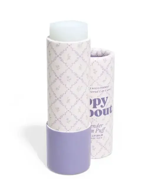 Poppy & Pout - PAP PAP AP - Lavender Cream Puff Lip Balm, Cottage Collection