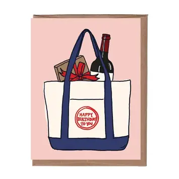 La Familia Green - LFG LFGGCBI0062 - TJ Tote Birthday Card