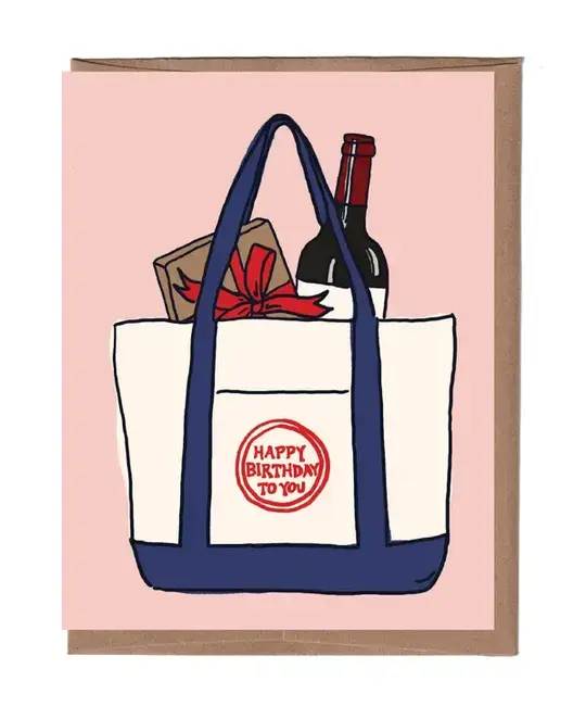 La Familia Green - LFG LFGGCBI0062 - TJ Tote Birthday Card