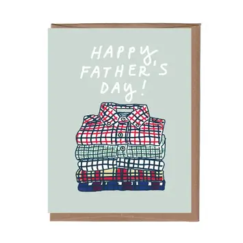 La Familia Green - LFG LFGGCFD0021 - Shirt Stack Father's Day Card