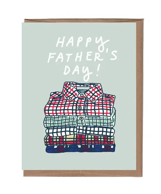 La Familia Green - LFG LFGGCFD0021 - Shirt Stack Father's Day Card