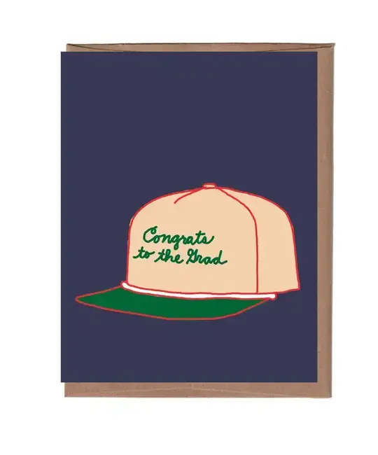 La Familia Green - LFG LFGGCGR0014 - Rope Hat Graduation Card