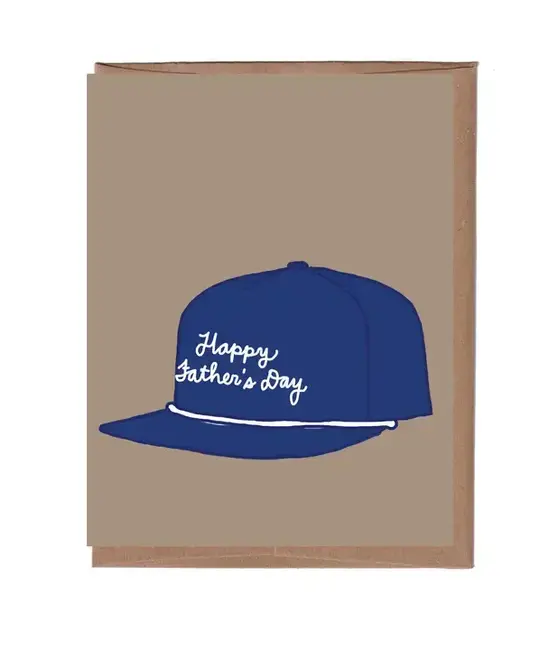 La Familia Green - LFG LFGGCFD0022 - Rope Hat Father's Day Card