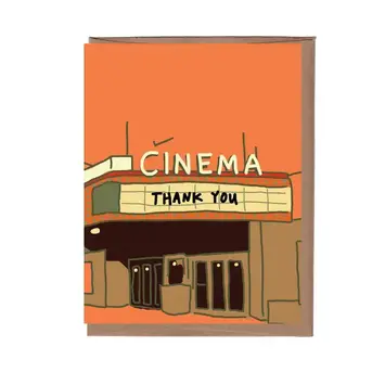 La Familia Green - LFG LFGGCTY0008 - Cinema Movie Theater Thank You Card