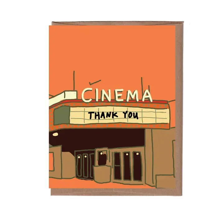 La Familia Green - LFG LFGGCTY0008 - Cinema Movie Theater Thank You Card