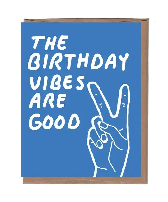 La Familia Green - LFG LFGGCBI0068 - Vibes are Good Birthday Card