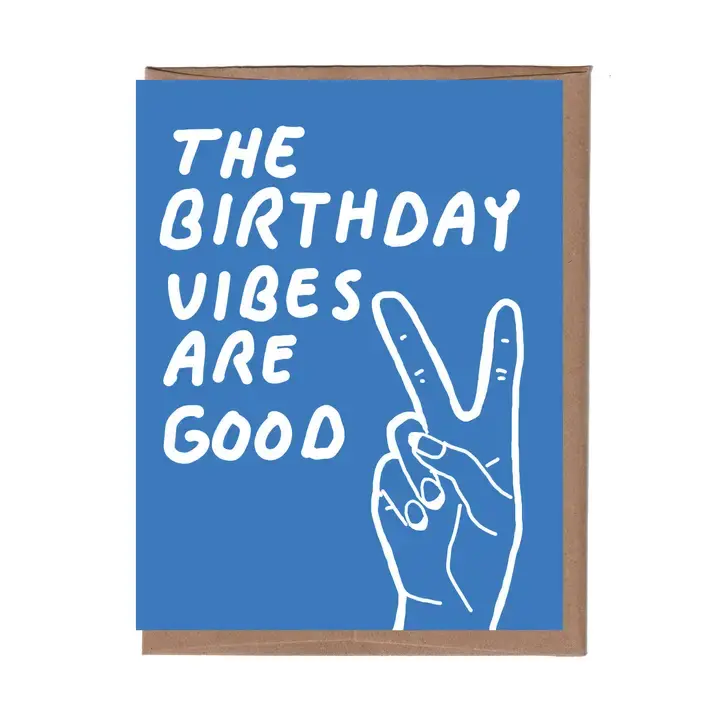 La Familia Green - LFG LFGGCBI0068 - Vibes are Good Birthday Card