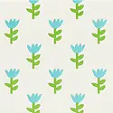 Iron Curtain Press - IC IC NSBL - Blue Tulip Pattern  Blank Note Set