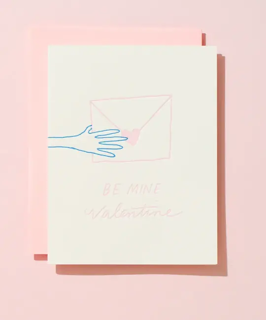 Iron Curtain Press - IC ICGCVD0001 - Be Mine Letter Valentine's Day Card
