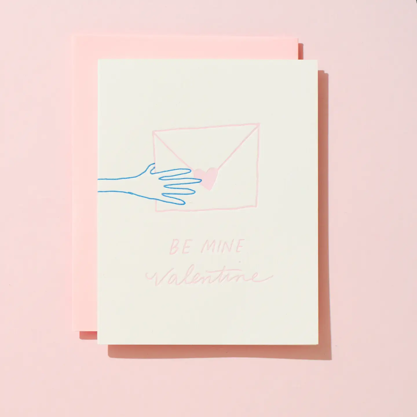 Iron Curtain Press - IC ICGCVD0001 - Be Mine Letter Valentine's Day Card