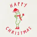 Iron Curtain Press - IC ICGCHO0010 - Christmas Pickle Holiday Card