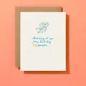 Iron Curtain Press - IC ICGCHO0002 - Thinking of You This Holiday Season Oranges Holiday Card