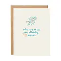 Iron Curtain Press - IC ICGCHO0002 - Thinking of You This Holiday Season Oranges Holiday Card