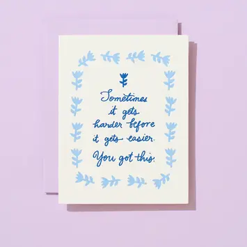 Iron Curtain Press - IC ICGCMI0016 - You Got This Card