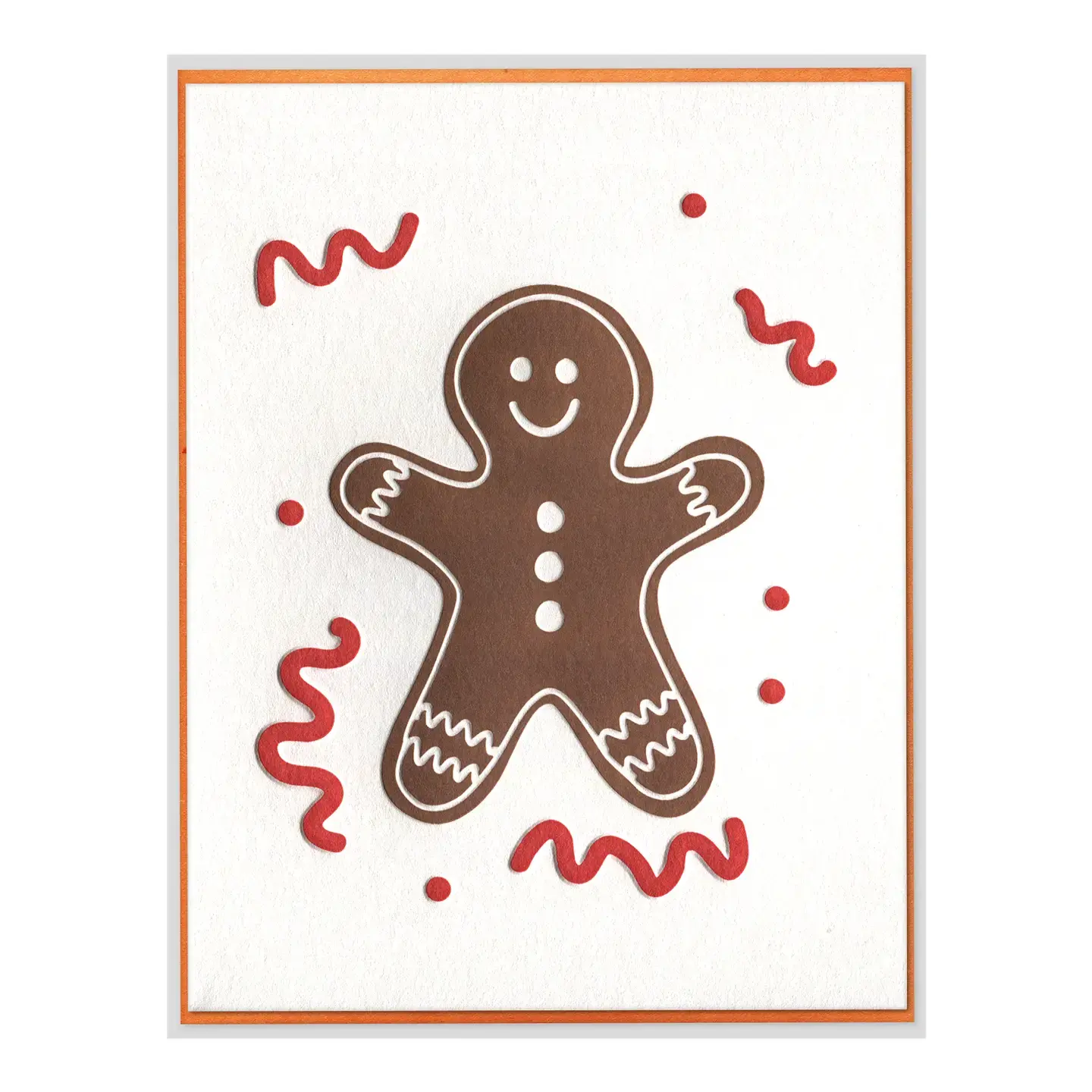 Ink Meets Paper - IMP IMPGCHO0024 - Gingerbread Friend Holiday Card