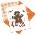 Ink Meets Paper - IMP IMPGCHO0024 - Gingerbread Friend Holiday Card