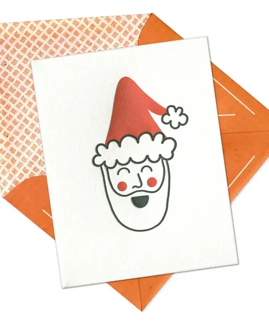 Ink Meets Paper - IMP IMPGCHO0025 - Jolly Santa Holiday Card