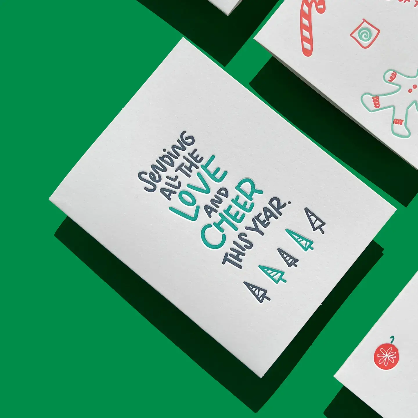 Ink Meets Paper - IMP IMPGCHO0026 - Sending Love and Cheer Holiday Card