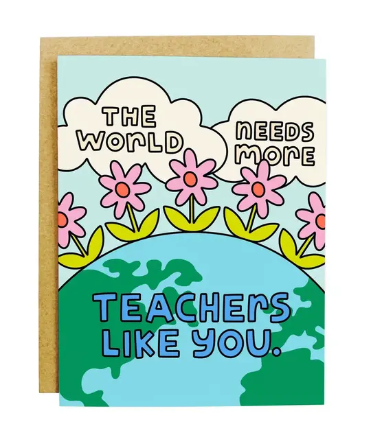 KANDS.CO - KA KAGCMI0004- The World Teachers Like You Teacher Card