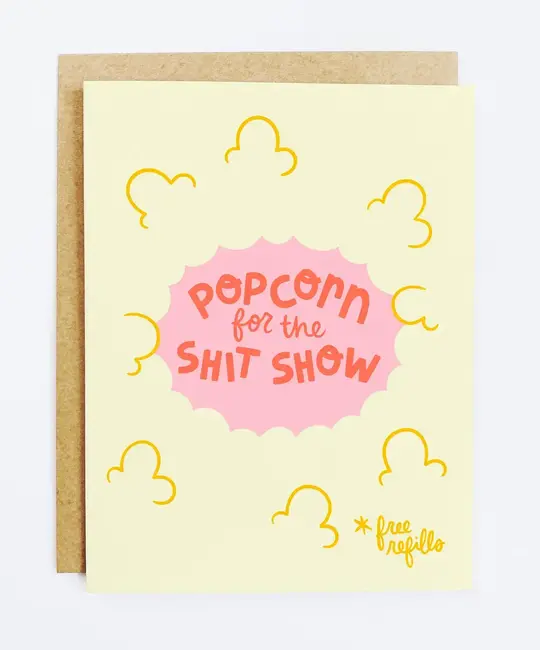 KANDS.CO - KA KAGCHU0002- Popcorn for the Show Card
