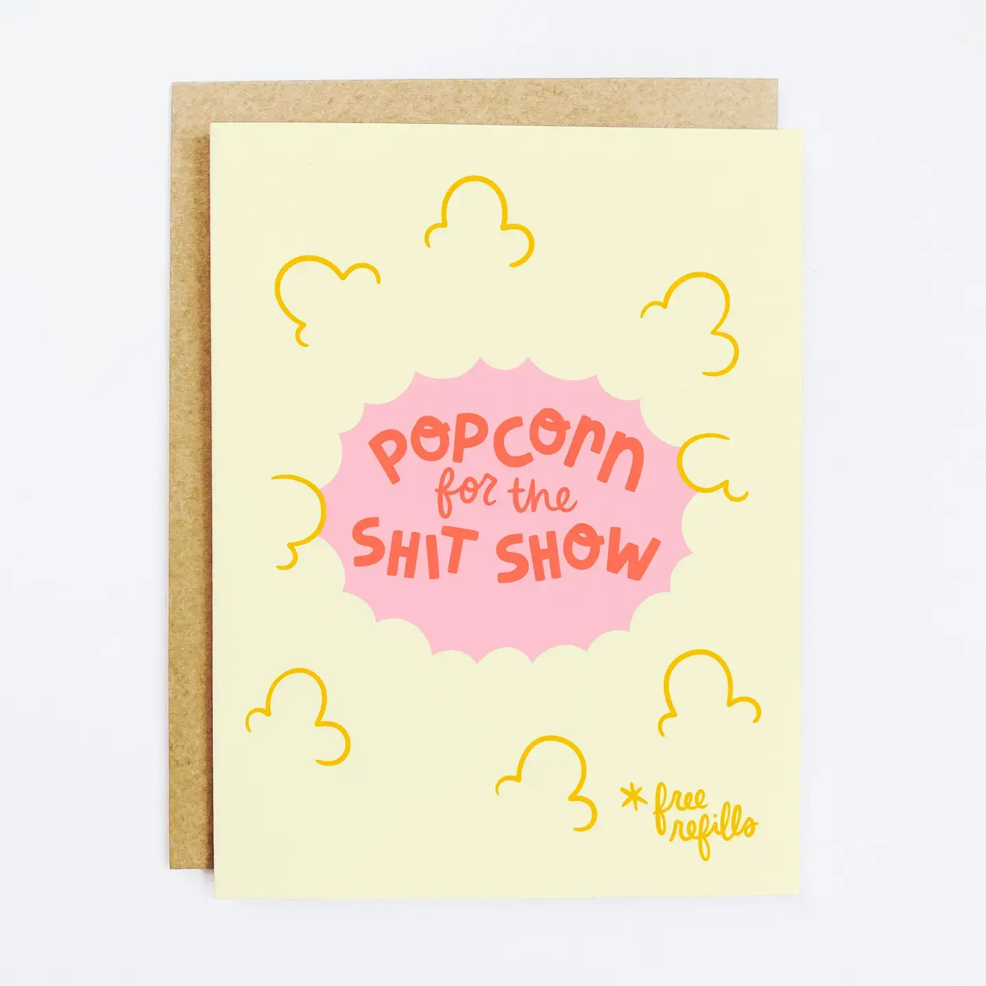 KANDS.CO - KA KAGCHU0002- Popcorn for the Show Card