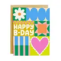 KANDS.CO - KA KAGCBI0004 - Quilted Birthday Card