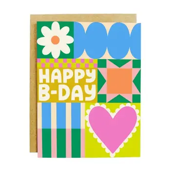 KANDS.CO - KA KAGCBI0004 - Quilted Birthday Card