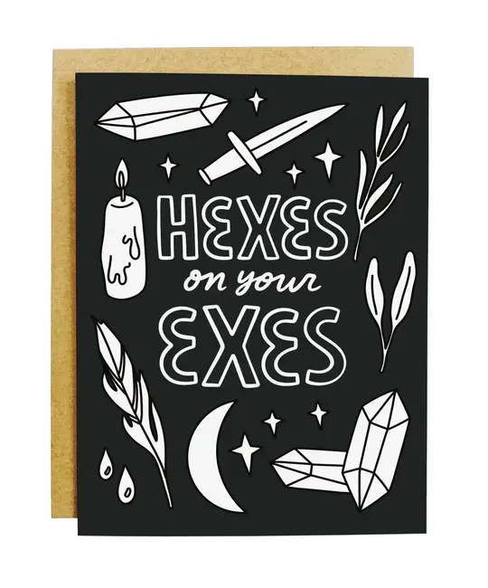 KANDS.CO - KA KAGCHU0003- Hexes on Your Exes Card