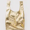 Baggu - BA BA BAG - Gold Metallic Standard Baggu Reusable Bag