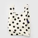 Baggu - BA BA BAG - Baby Baggu Cream and Black Polka Dot Reusable Bag