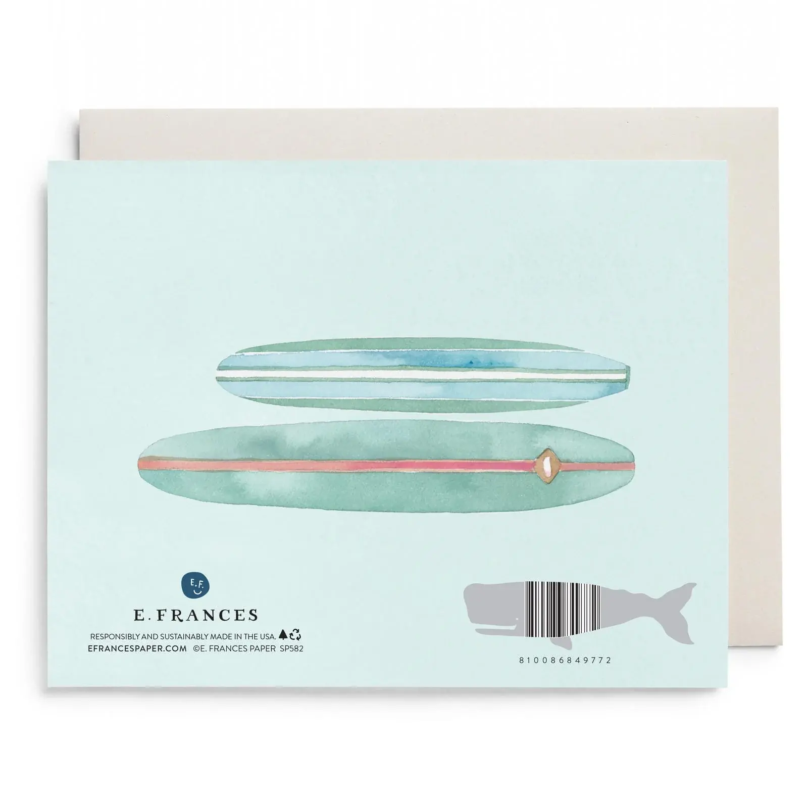 E. Frances Paper Studio - EF EFGCFD0020 - Woody Surf Wagon Father's Day Card