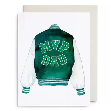 E. Frances Paper Studio - EF EFGCFD0021 - MVP Varsity Jacket Father's Day Card