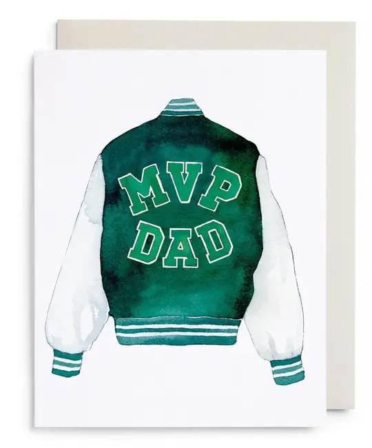 E. Frances Paper Studio - EF EFGCFD0021 - MVP Varsity Jacket Father's Day Card