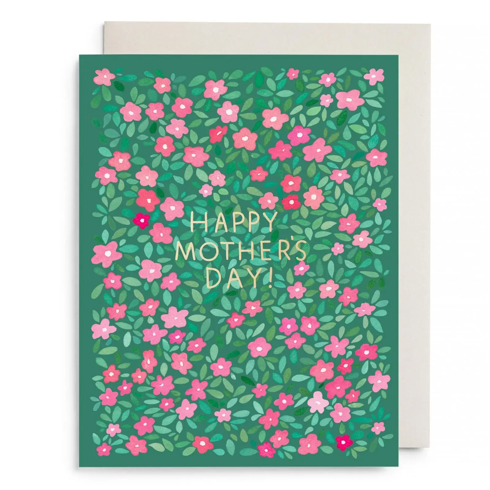 E. Frances Paper Studio - EF EFGCMD0038 - Green Petals Mother's Day Card