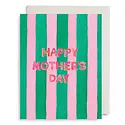 E. Frances Paper Studio - EF EFGCMD0039 - Pink and Green Striped Mother's Day Card