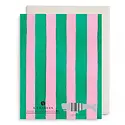 E. Frances Paper Studio - EF EFGCMD0039 - Pink and Green Striped Mother's Day Card