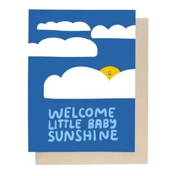 People I've Loved - PIL PILGCBA0016 - Welcome Sunshine Baby Card