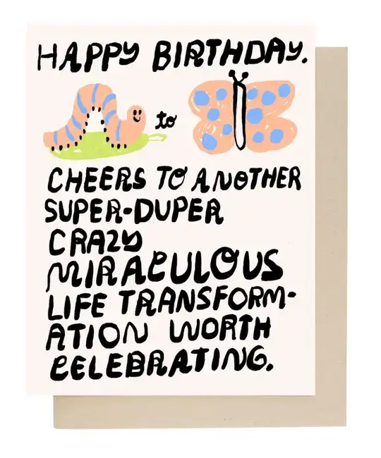 People I've Loved - PIL PILGCBI0025 - Transformation Birthday Card