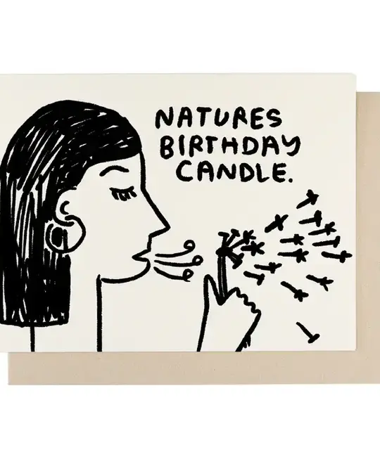 People I've Loved - PIL PILGCBI0016 - Nature's Birthday Candle