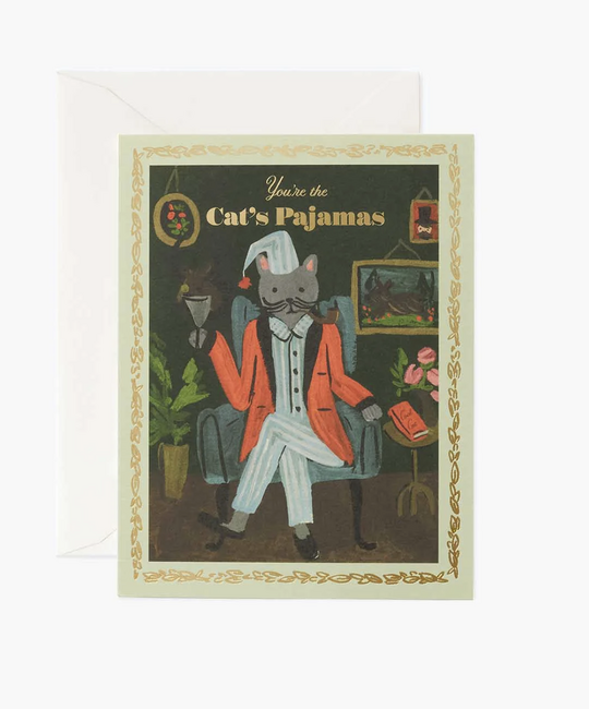 Rifle Paper Co - RP Rifle Paper Co. - Cats Pajamas Card