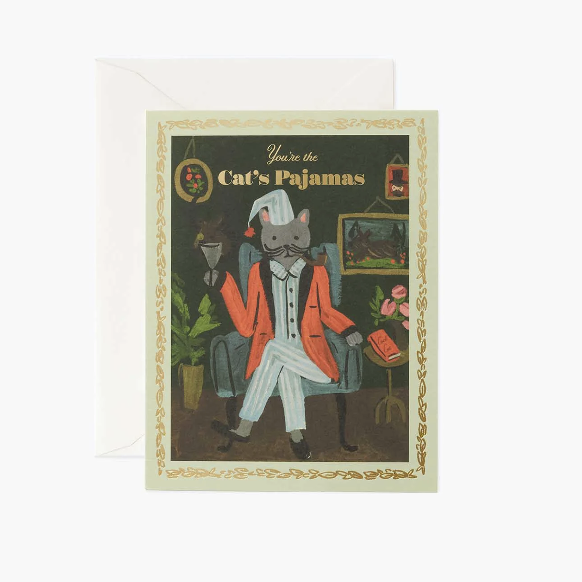 Rifle Paper Co - RP Rifle Paper Co. - Cats Pajamas Card