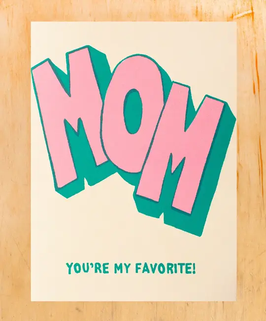 Gold Teeth Brooklyn - GTB GTBGCMD025 - Favorite Mother's Day Card
