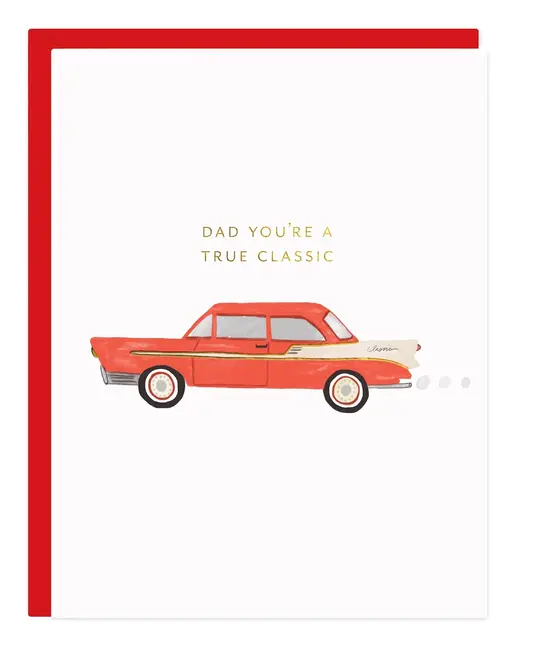 Ramona and Ruth - RR RRGCFD0007 - True Classic Car Father's Day Card