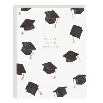 Ramona and Ruth - RR RRGCGR0007 - Hats Off Graduation Card