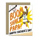 Yeppie Paper - YP YPGCFD0006 - Slam Dunk Basketball Bear Father's Day Card