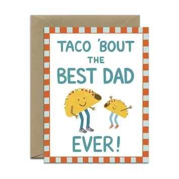 Yeppie Paper - YP YPGCFD0010 - Taco 'bout the Best Dad Father's Day Card