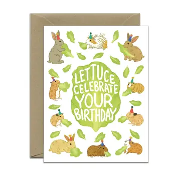 Yeppie Paper - YP YPGCBI0044 - Lettuce Celebrate Birthday Card