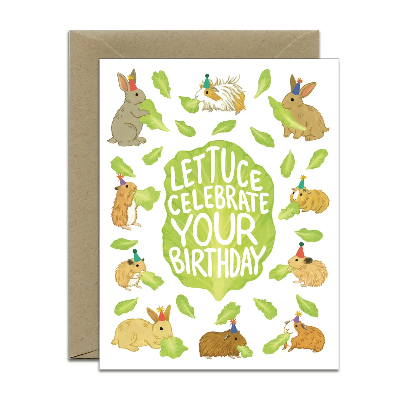 Yeppie Paper - YP YPGCBI0044 - Lettuce Celebrate Birthday Card