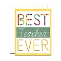 Yeppie Paper - YP YPGCMI0004 - School Supplies Chalkboard Teacher Card
